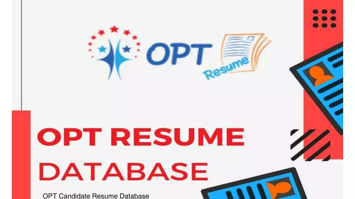 opt candidate resume database