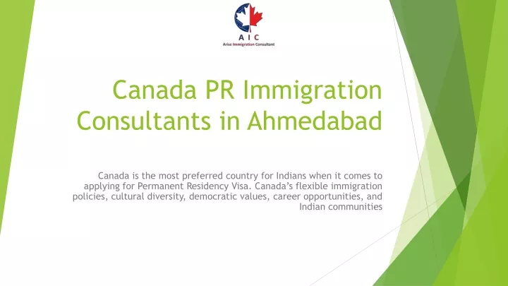 canada pr immigration consultants in ahmedabad