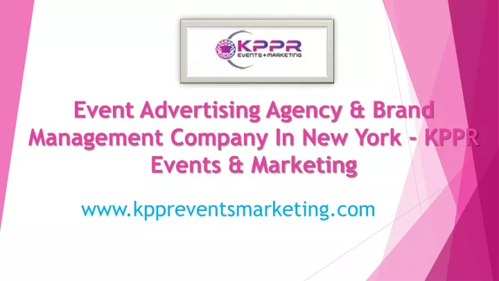 event advertising agency brand management company in new york kppr events marketing