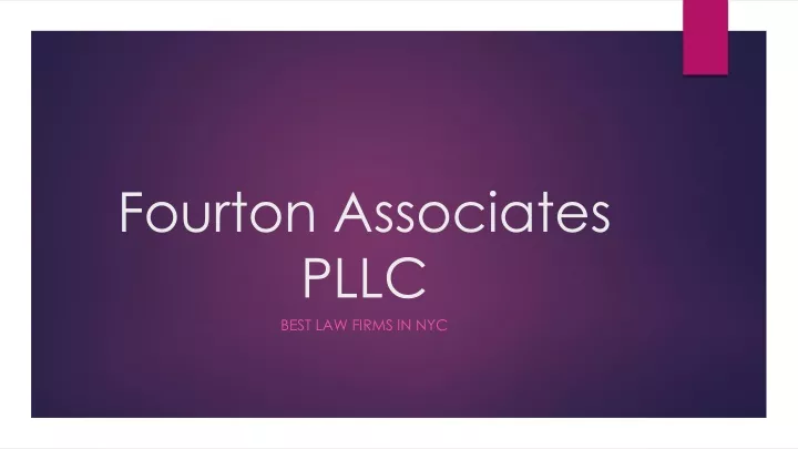 fourton associates pllc