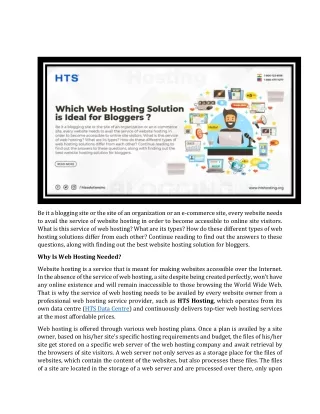 be it a blogging site or the site