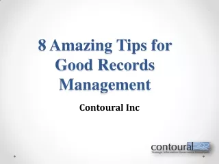 8 Amazing Tips for Good Records Management