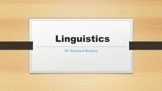 linguistics