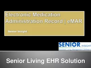 Electronic Medication Administration Record