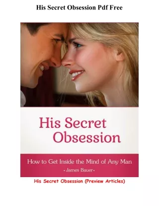 His Secret Obsession