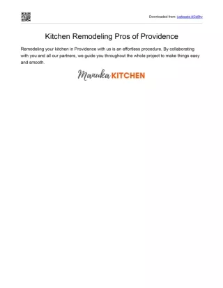 Kitchen Remodeling Pros of Providence
