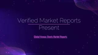 Global Venous Stents Market