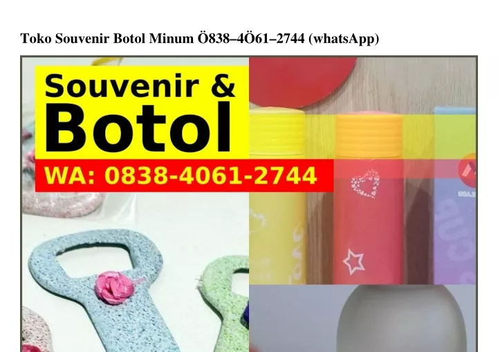 toko souvenir botol minum 838 4 61 2744 whatsapp