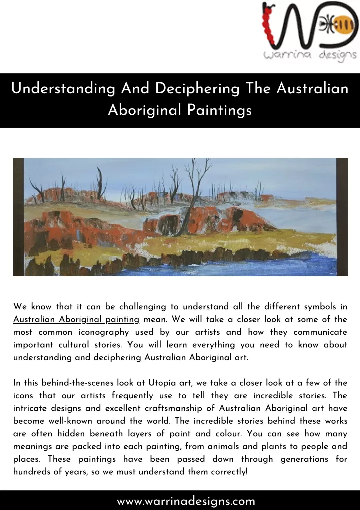 understanding and deciphering the australian