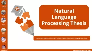 Natural Language Processing Thesis
