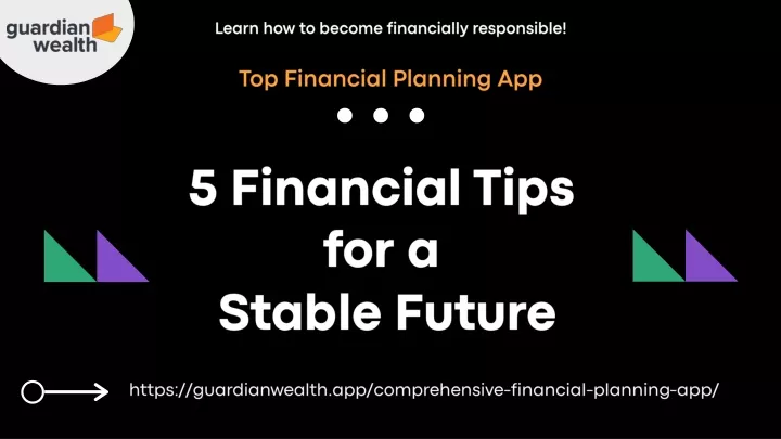 learn how to become financially responsible