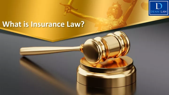 what is insurance law