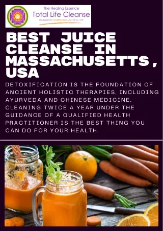 Find The Best Juice Cleanse In Massachusetts, USA