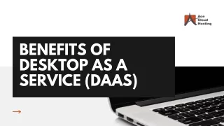 benefits of desktop as a service daas