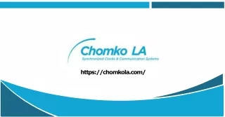 Professional Installation of Industrial Bell System in the USA | Chomko LA