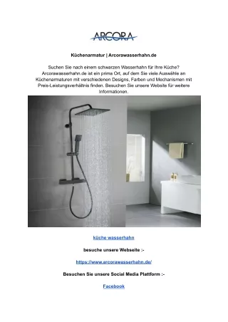 Küchenarmatur _ Arcorawasserhahn.de