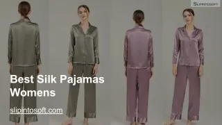 Best Silk Pajamas Womens