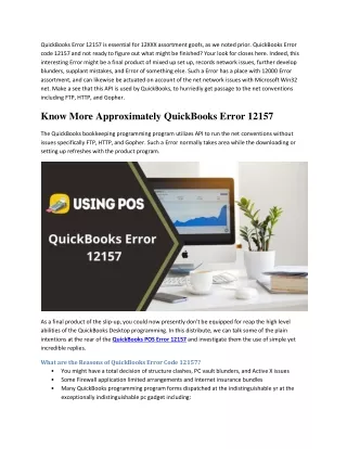 quickbooks error 12157 is essential for 12xxx