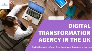 Digital Transformation Agency in The UK