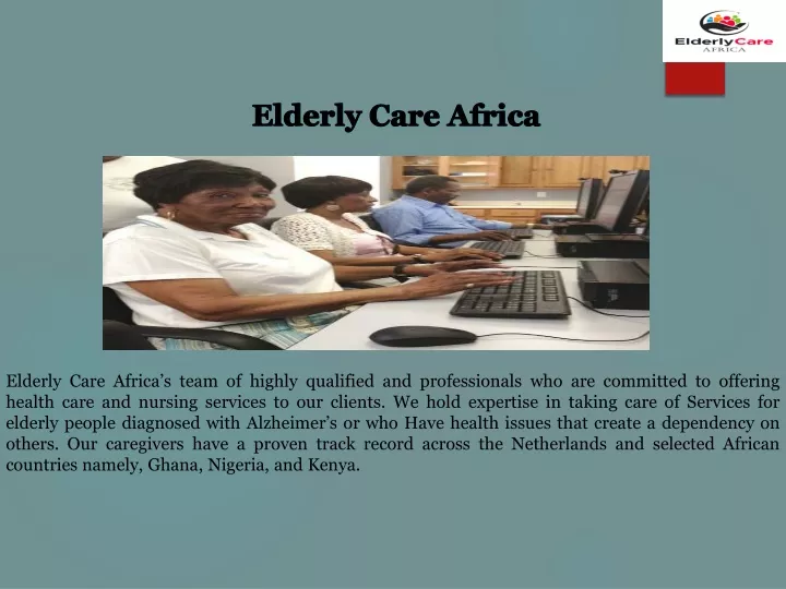 elderly care africa