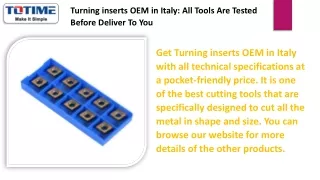 Choose the Best TOTIME HSS DRILL Machine