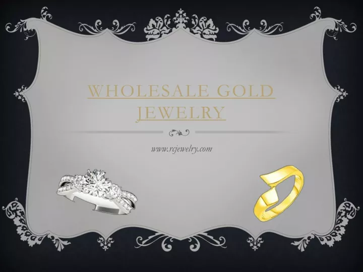 wholesale gold jewelry