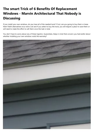 Don't Make This Silly Mistake With Your Best Exteriors