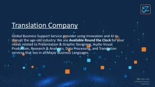 Does choosing a translation company depend on the language to be translated?