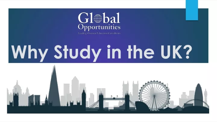 why study in the uk