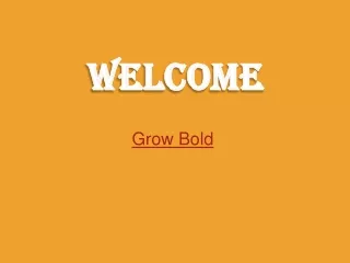 welcome