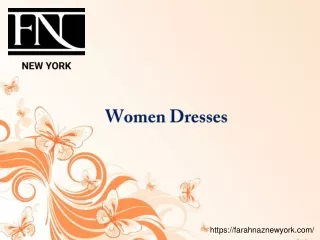 Women Dresses-FARAH NAZ New York