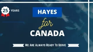 Dental Equipment Dealers - Hayes Canada