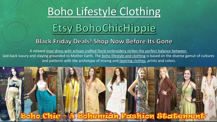 boho lifestyle clothing