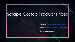 scrape costco product prices