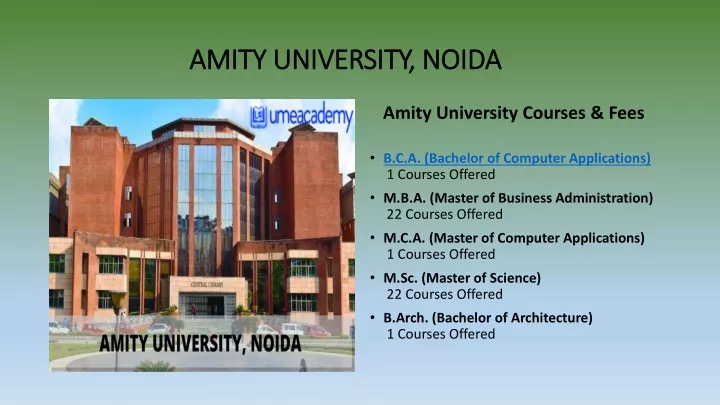 amity university noida