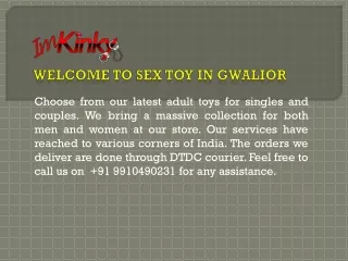 Sex Toy In Gwalior