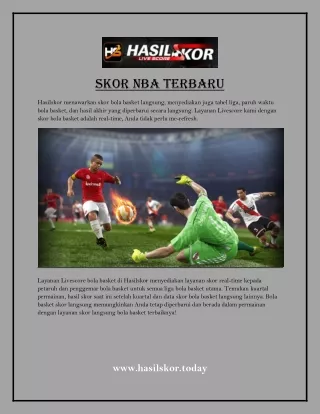 Skor Liga Sepak Bola Terbaru, Hasil - Hasilskor