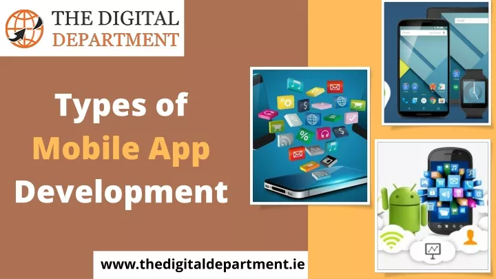 types of mobile app development