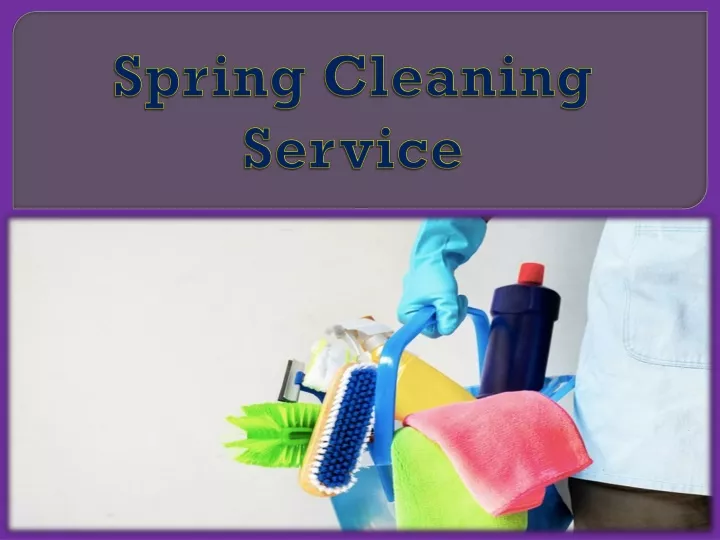 spring cleaning service