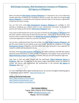 web design company web development company
