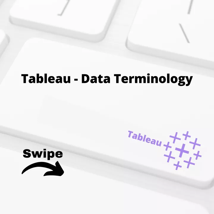 tableau data terminology