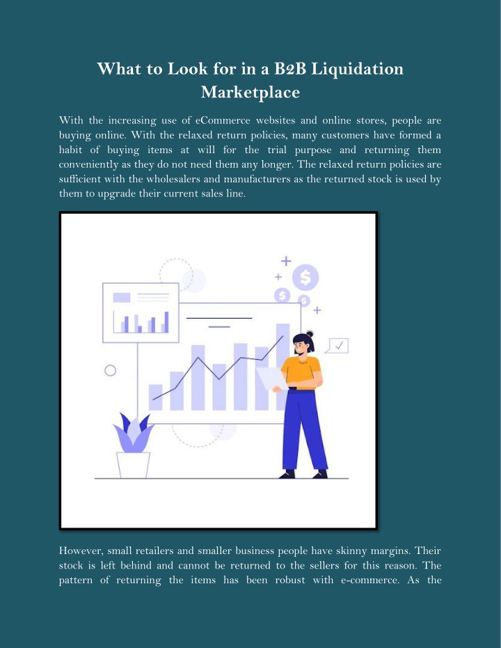 what to look for in a b2b liquidation marketplace