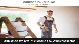 mistakes to avoid when choosing a painting