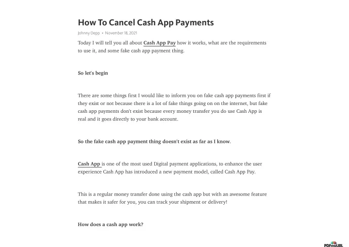 how to cancel cash app payments