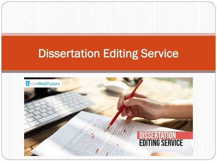 dissertation editing service