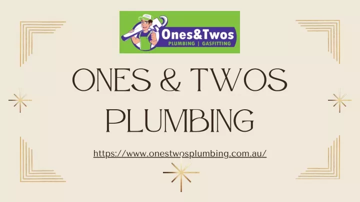 ones twos plumbing