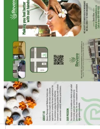 REVERE - BROCHURE | RMT Massage & Wellness Centre