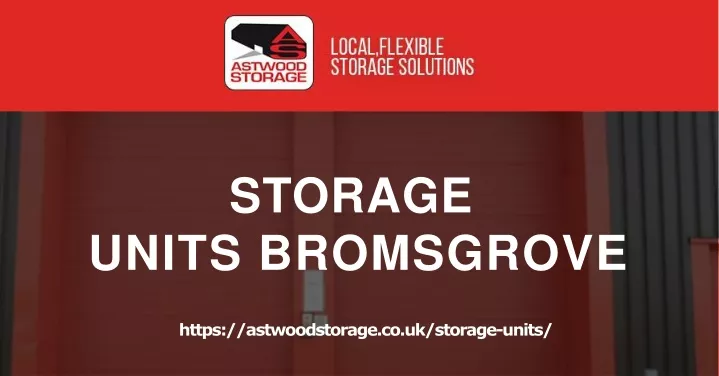 storage units bromsgrove