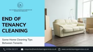Some Home Cleaning Tips Between Tenants