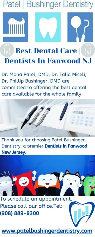 Best Dental Care  Dentists In Fanwood NJ